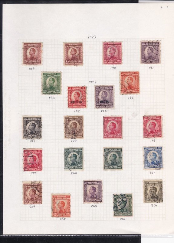 slovenia stamps page ref 16837 