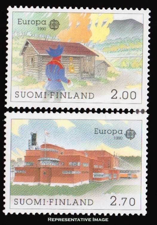 Finland Scott 817-818 Mint never hinged.