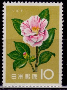 Japan, 1961, Japanese Flowers, Camellia, 10y, MLH