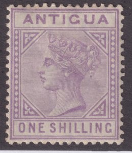 Sc# 17 Antigua 1886 QV Queen Victoria 1/ issue MLMH CV $190.00 Stock #2