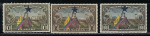 Ecuador C139-41 MNH 1945 set (fe5665)