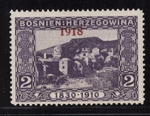 Bosnia 1918  Scott #126 MLH