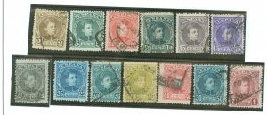 Spain #272-284 Used Single