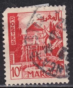 French Morocco 255 Meknes Garden 1949