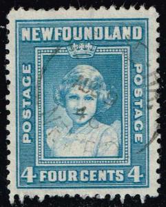 Newfoundland #256 Princess Elizabeth; Used (0.30)