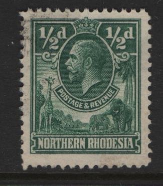 NORTHERN RHODESIA 1 USED KING GEORGE 1925