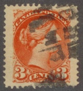 CANADA  #41  USED   SUPERB JUMBO COPY 