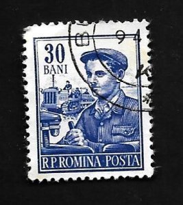 Romania 1956 - FDC - Scott #1027A