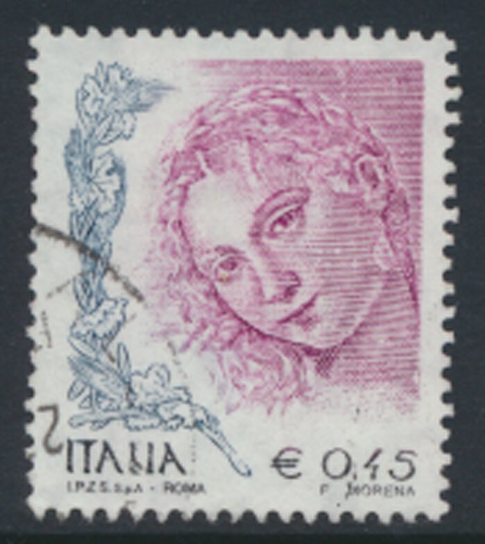 Italy Sc# 2447 Used perf 13½ x 13¼  Women in Art  see details & scan       ...