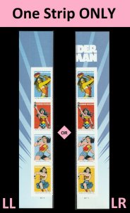 US 5149-5152 5152a Wonder Woman forever plate strip (4 stamps) MNH 2016