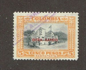Colombia  1957  C290  Used