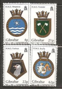 Gibralter SC 587-90 Mint, Never Hinged