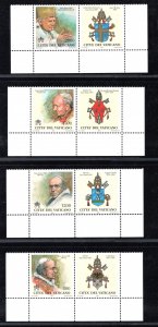 VATICAN CITY SC# 1141-49 FVF/MNH