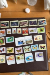 Cuba lot of 94 stamps and 3 small souvenir sheets used / cto