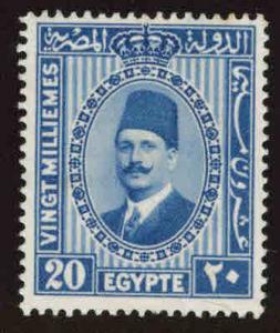 EGYPT Scott 143 MH* from 1927-37 King Faud set,