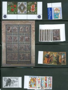 Vatican City 1999 Compete MNH Year Set