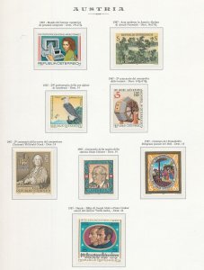 Austria 1985/88 Religion Sport MNH (100+) KRA615