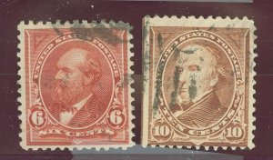 United States #282-282c Used Multiple