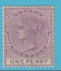 LAGOS 14  MINT HINGE REMNANT OG * NO FAULTS EXTRA FINE! - LAD