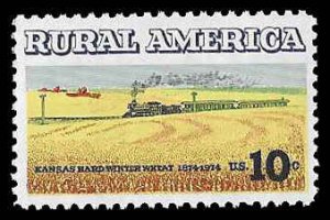 PCBstamps   US #1506 10c Rural American - Wheat, MNH, (40)