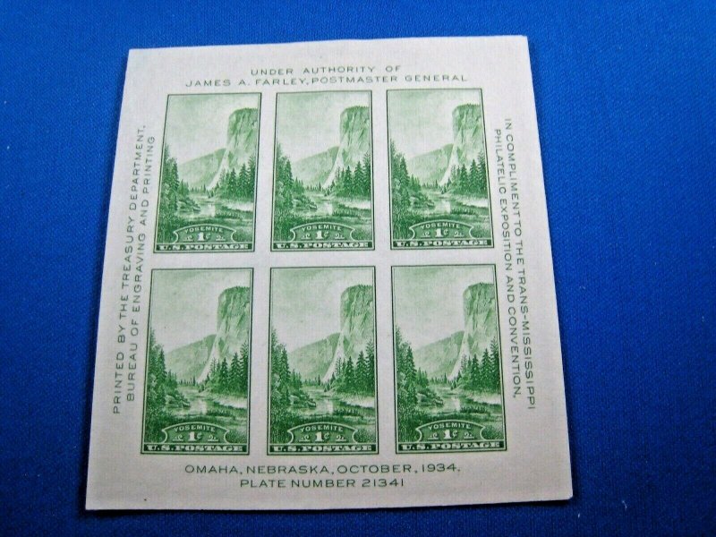 UNITED STATES 1934  -  SCOTT # 751  LOT OF 4    MLH