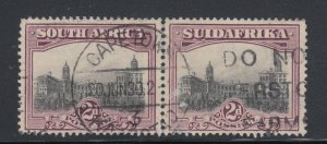 South Africa Sc 26 used 1927 2p Government Buildings in Pretoria, perf 14 VF