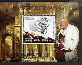 BENIN - 2006 - Pope John Paul II #1 - Perf Min Sheet - MNH - Private Issue