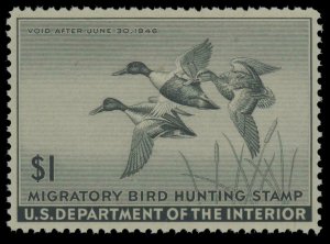 MOMEN: US STAMPS #RW12 DUCK MINT OG NH PSE GRADED CERT XF-90J LOT #74437