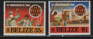 BELIZE 393-394  MNH  SET