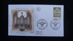 music instrument organ pipe FDC France 1994 (ref 31417)