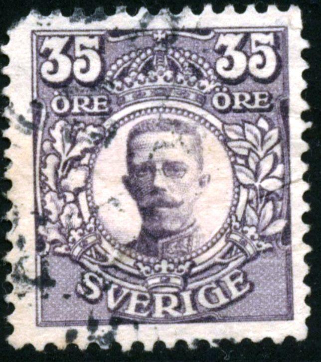 SWEDEN - SC #87 - used - 1911 - Item SWEDEN018