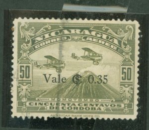 Nicaragua #C27 Used Single