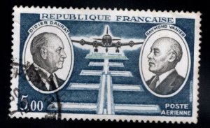 FRANCE Scott C45 Used airmail stamp