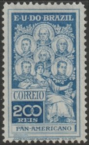 Brazil 1909 Sc 191 MNG(*)