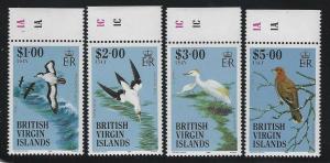 Virgin Islands 1985 Native Birds set Sc# 490-508 NH