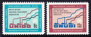 185-86 United Nations 1968 Industrial Development MNH