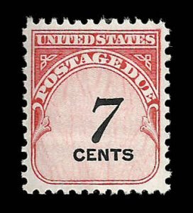 # J95 MINT NEVER HINGED XF+