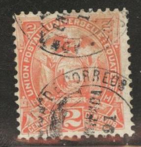 Ecuador Scott 20 used stamp 