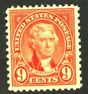 U.S. #641 MINT OG NH