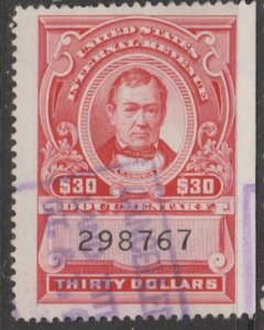 U.S.  Scott #R724 Revenue Stamp - Used Single