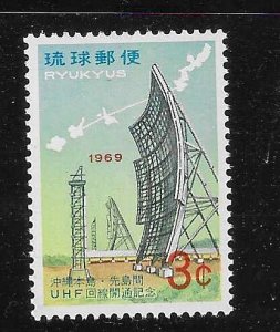 Ryukyu 1969 UHF Radio circuit system Sc 183 MNH A110