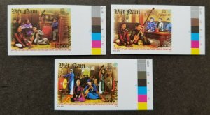 Vietnam Cultural Heritage 2014 Musical Instrument UNESCO stamp color MNH *imperf