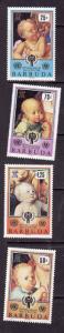 Barbuda-Sc#409-12-Unused NH set-Durer paintings-Year of the Child-1979-