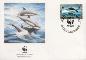 Montserrat, First Day Cover, Marine Life