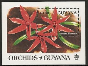 Guyana 2375 1990 Orchids s.s. NH