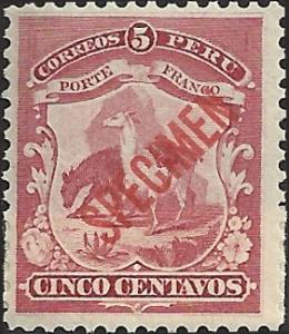 PERU SPECIMEN