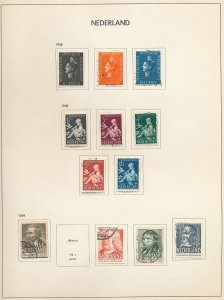 NETHERLANDS 1924/39 M&U Collection on Pages(Apx 140) Welfare uk3345