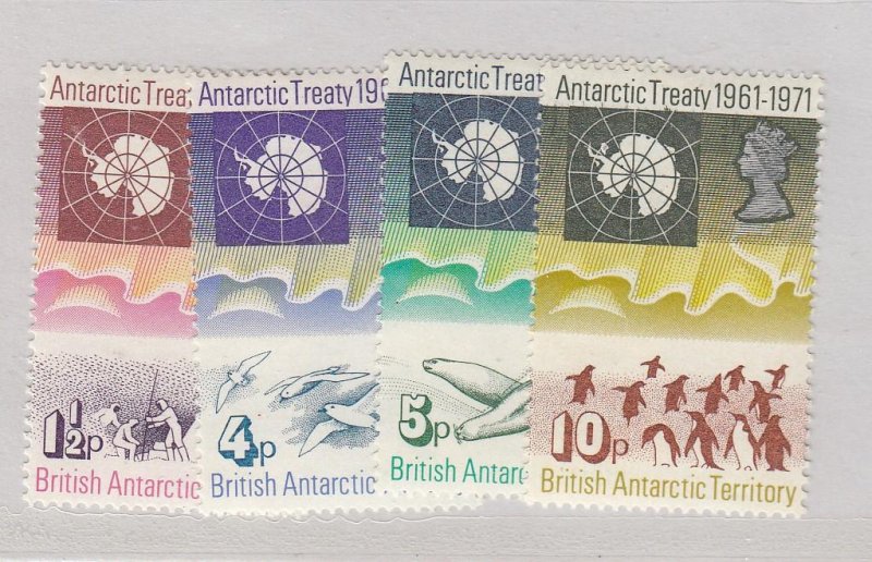 BRITISH ANTARCTIC TERRITORY # 39-42 VF-MVLH EXPEDITION CAT VALUE $30.25