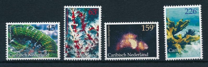 [CA012] Caribbean Netherlands 2011 Corals MNH