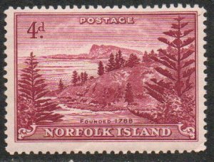 Norfolk Island Sc #7 Mint Hinged